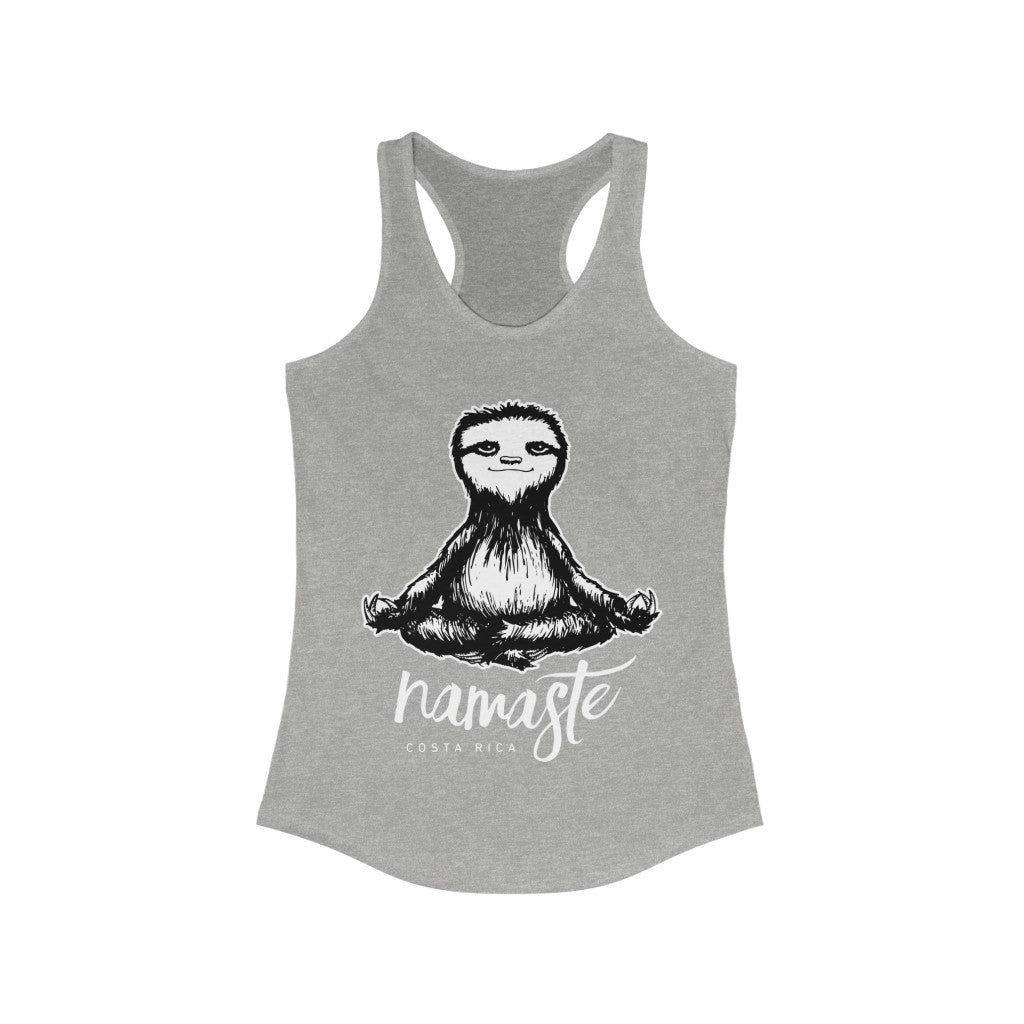 Namaste Sloth Women's Racerback Tank