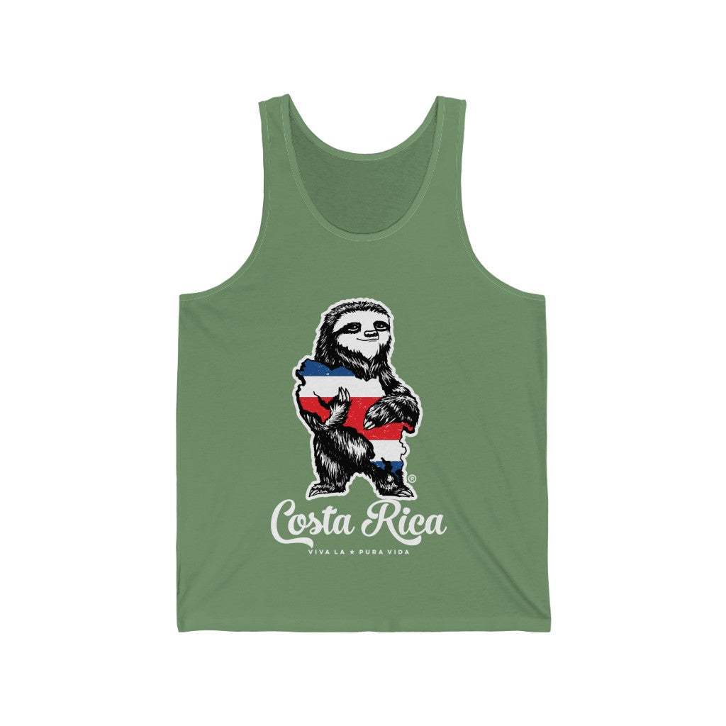 Costa Rica Sloth Jersey Tank