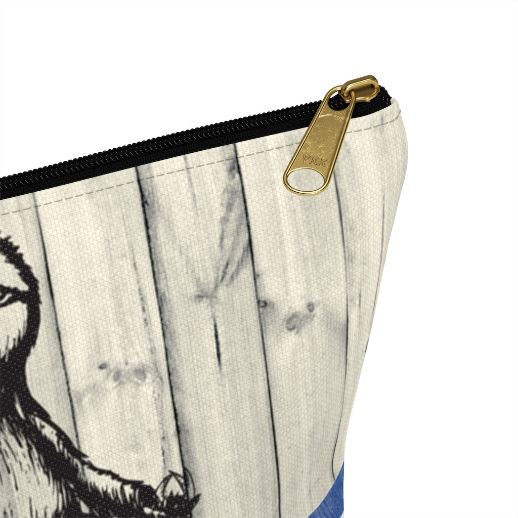 Costa Rican Flag Cosmetic bag