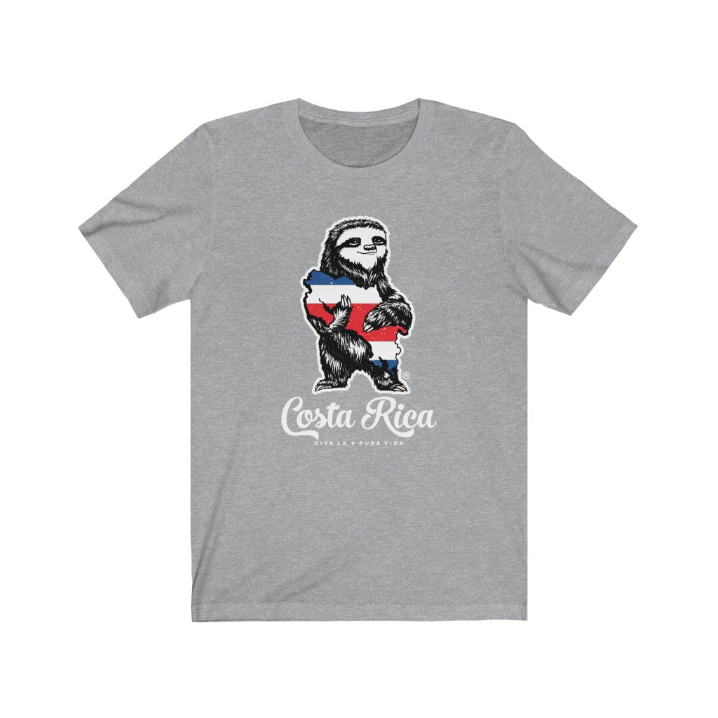 Costa Rica Sloth Short Sleeve Tee