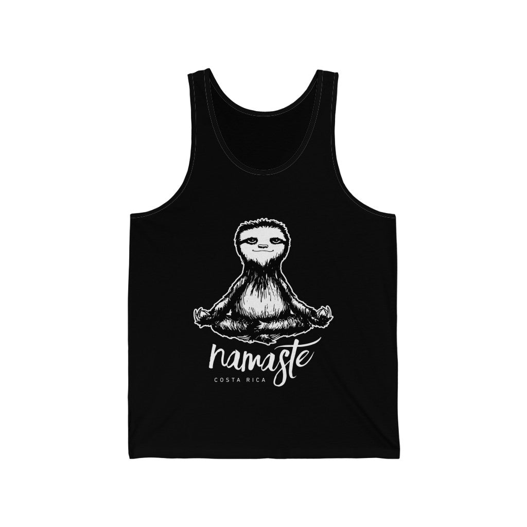Namaste Sloth Jersey Tank