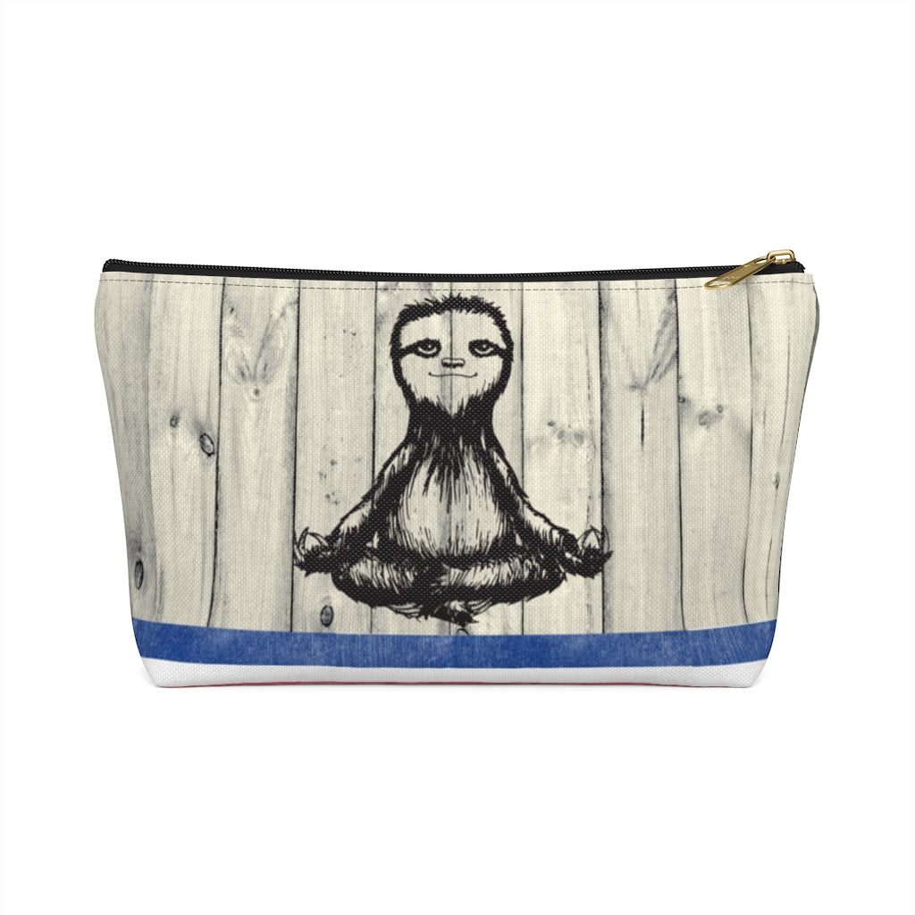 Costa Rican Flag Cosmetic bag