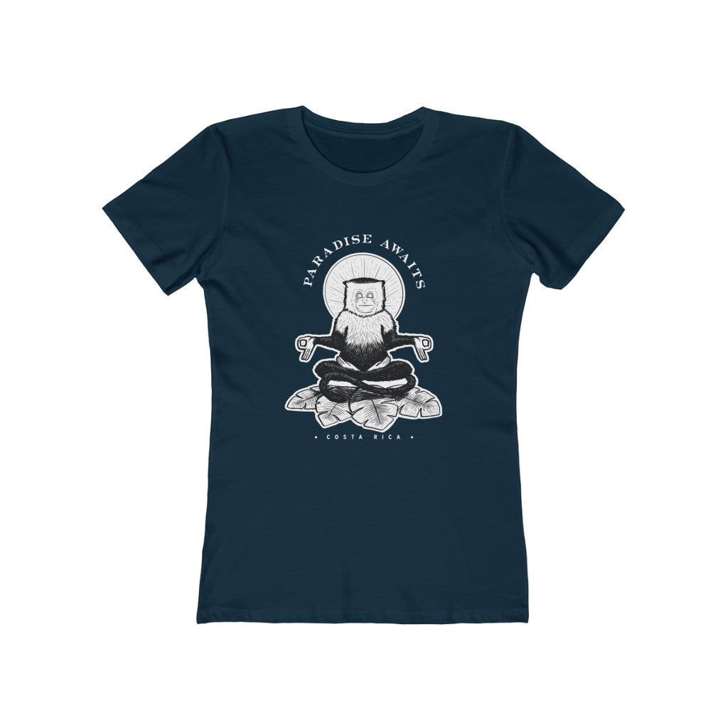 Paradise Awaits Women's The Boyfriend Tee