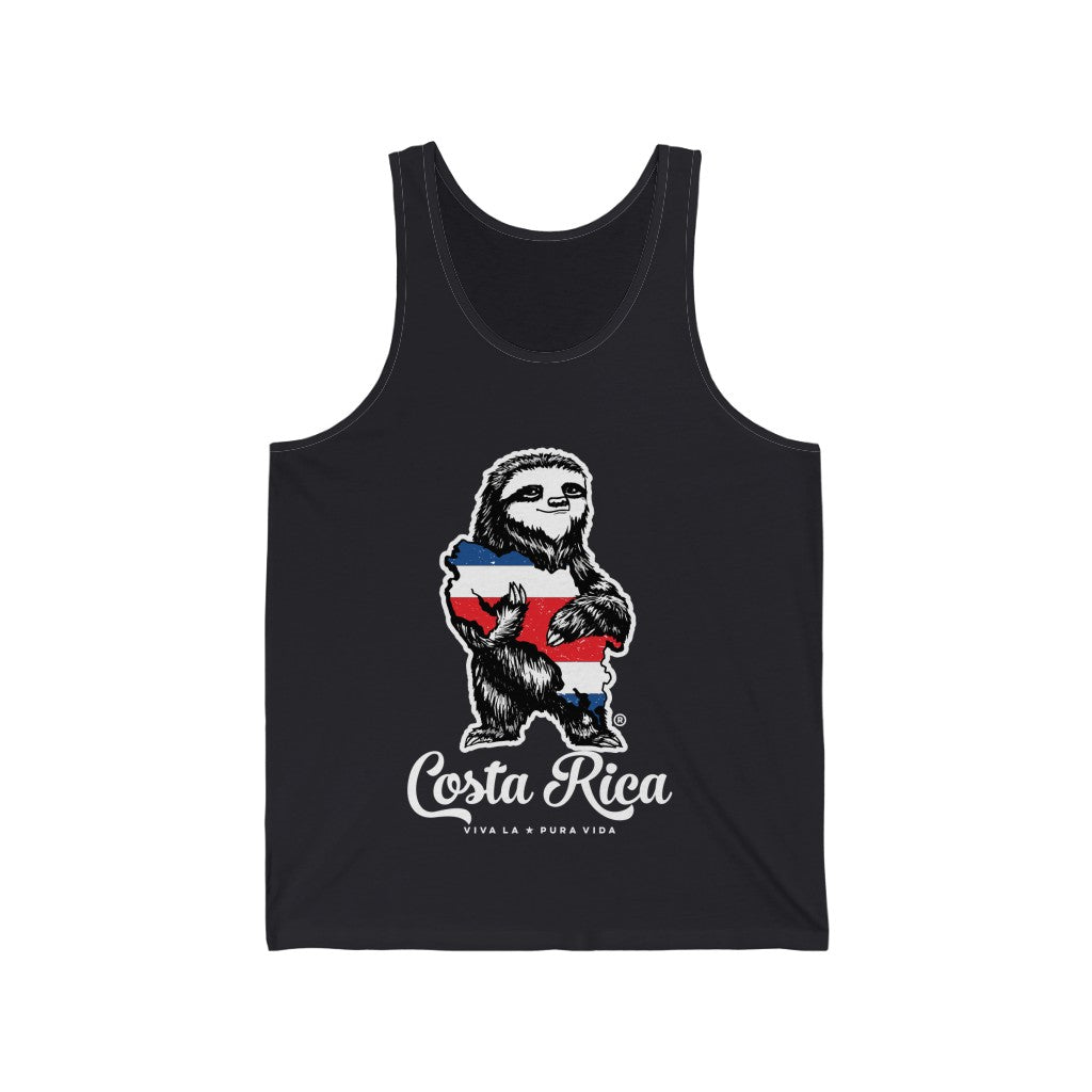 Costa Rica Sloth Jersey Tank