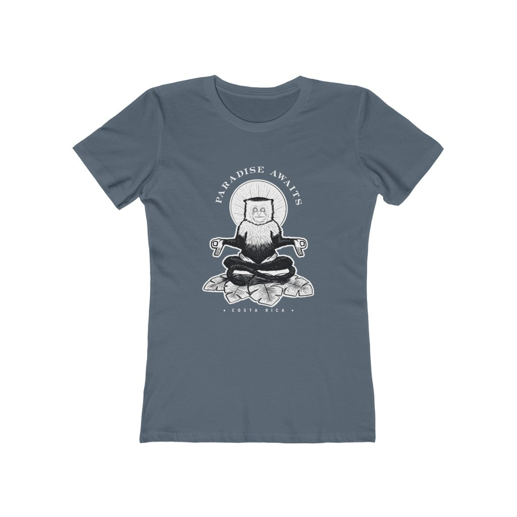 Paradise Awaits Women's The Boyfriend Tee