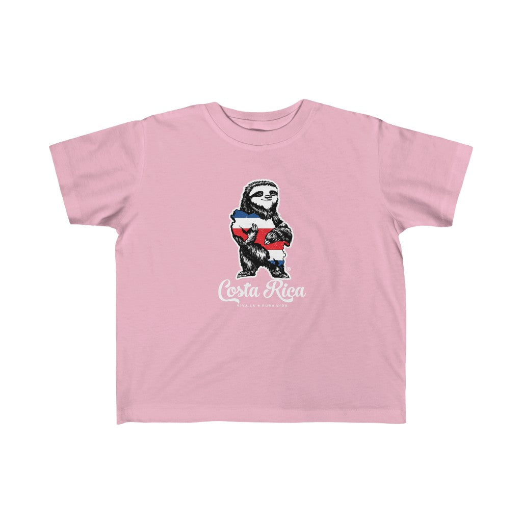 Costa Rica Sloth Kid's Jersey Tee