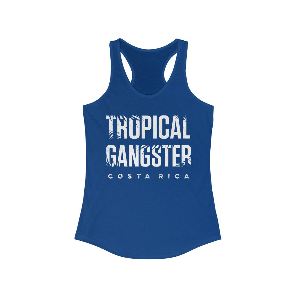 Tropical Gangster Women's Racerback Tank