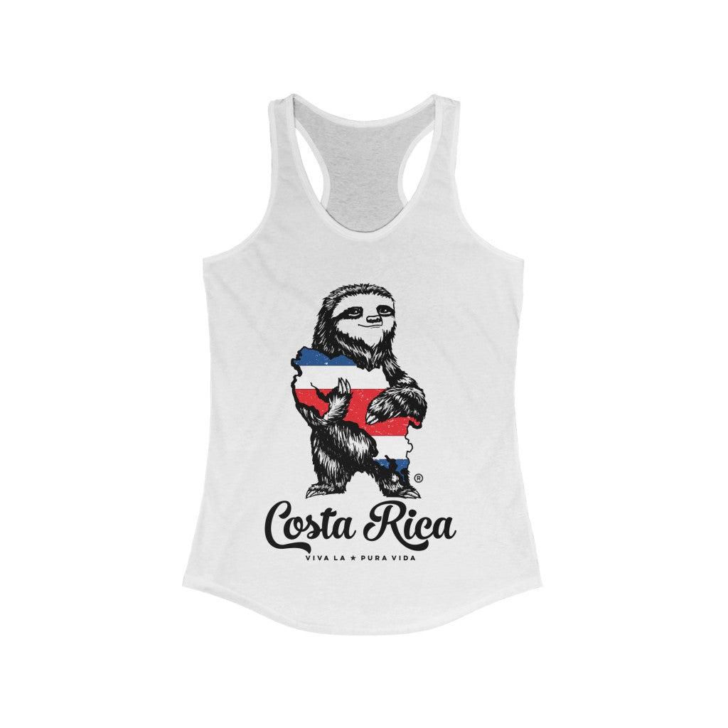 Costa Rica Sloth Women's Racerback Tank