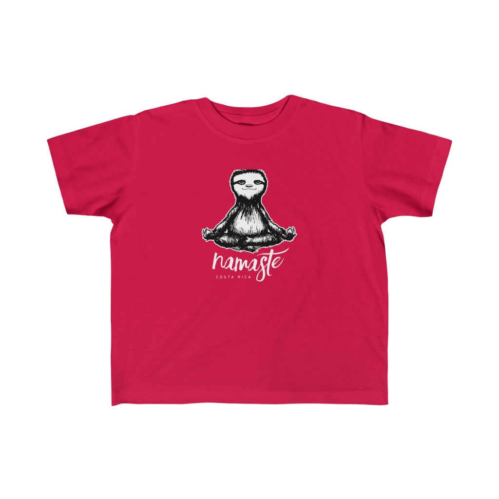 Namaste Sloth Kid's Jersey Tee