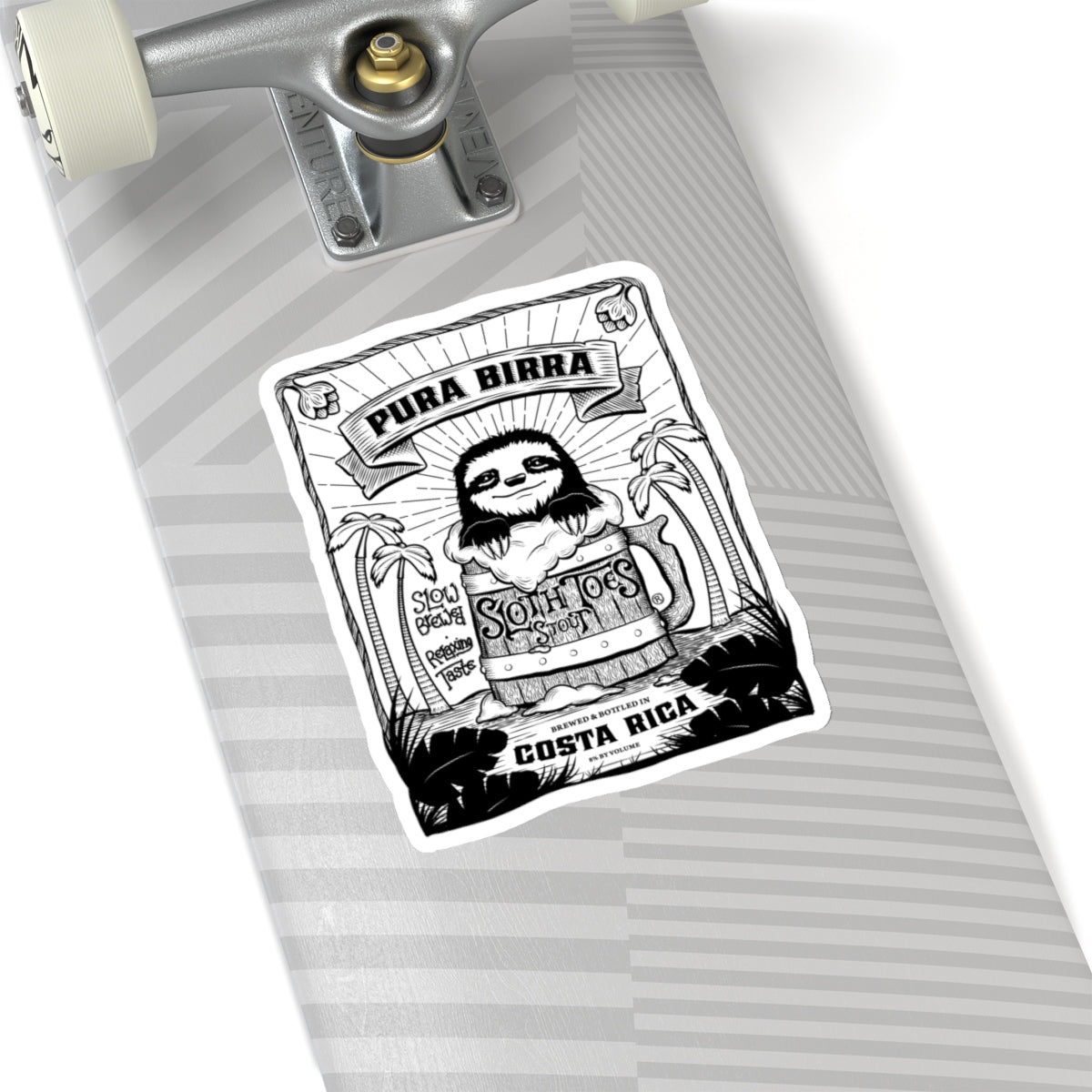 Pura Birra Die Cut Sticker