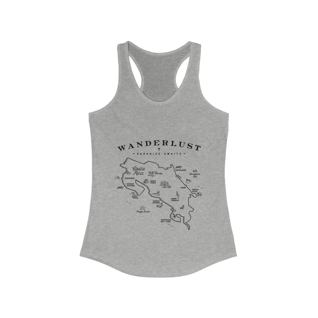 Wanderlust Women's Racerback Tank