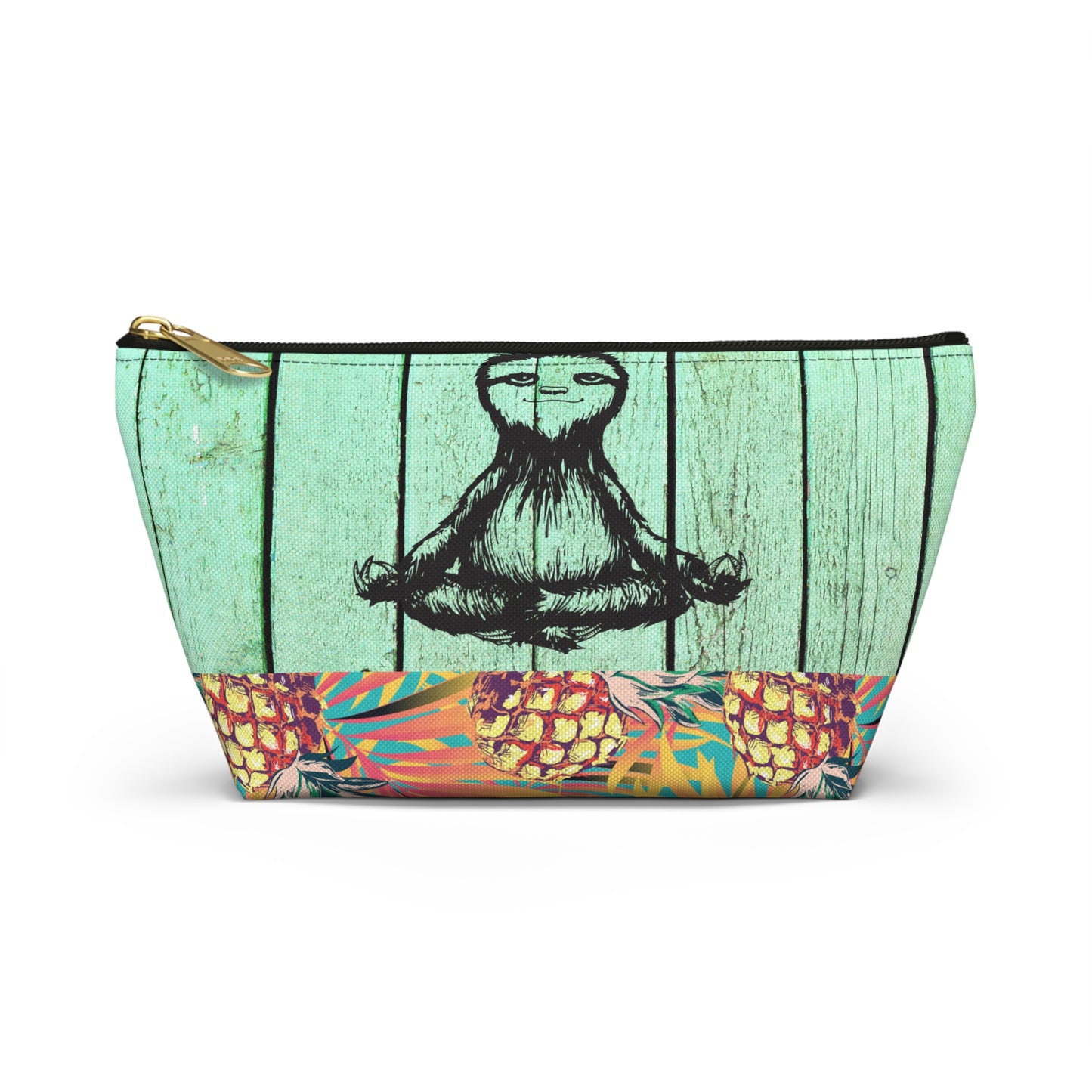 Pineapple Namaste Cosmetic bag