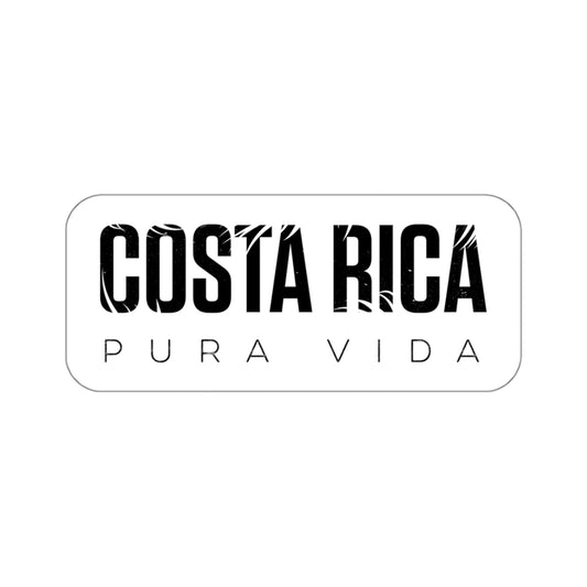 Costa Rica Die Cut Sticker