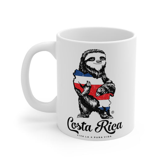 Costa Rica Sloth Ceramic Mug