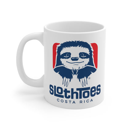 Sloth Toes Ceramic Mug