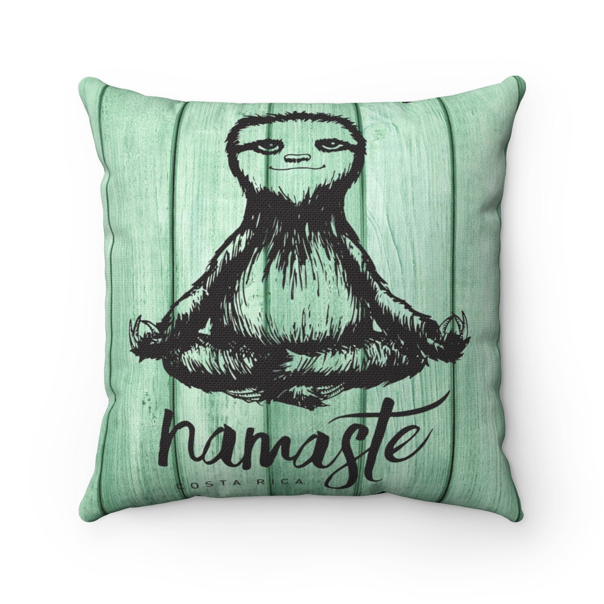 Namaste Sloth Pillow with Insert