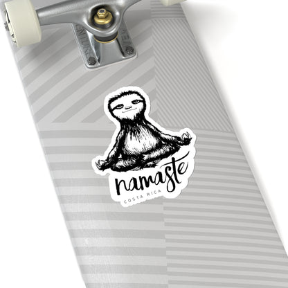 Namaste Sloth Die-Cut Sticker