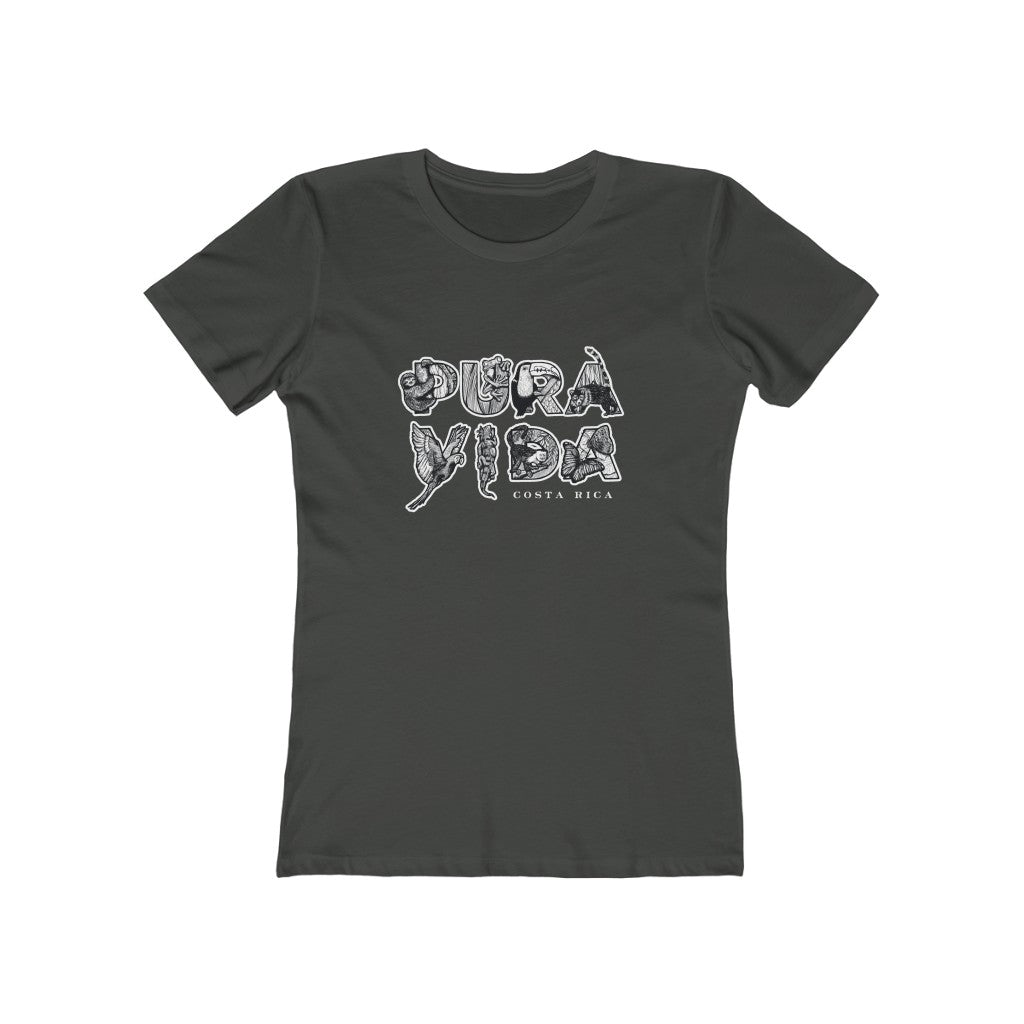 Pura Vida Animal Women's The Boyfriend Tee