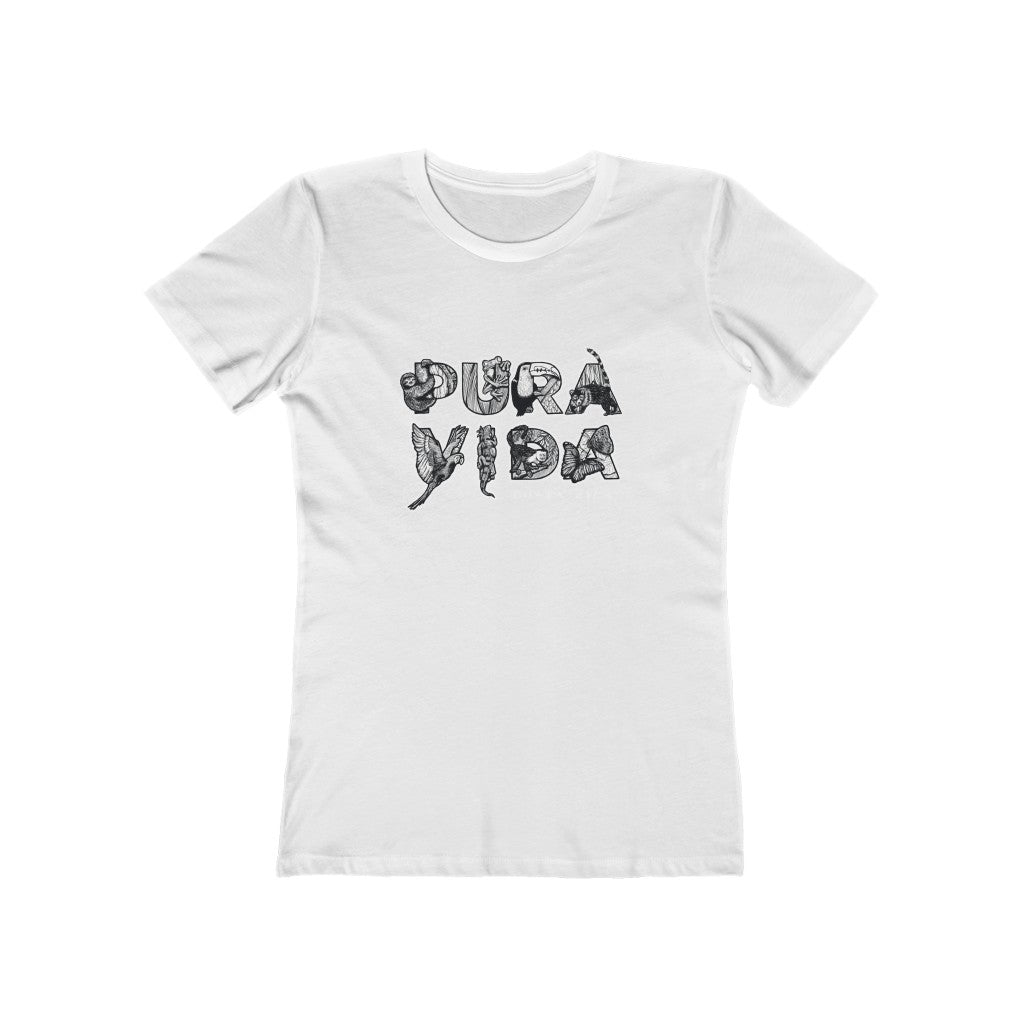 Pura Vida Animal Women's The Boyfriend Tee