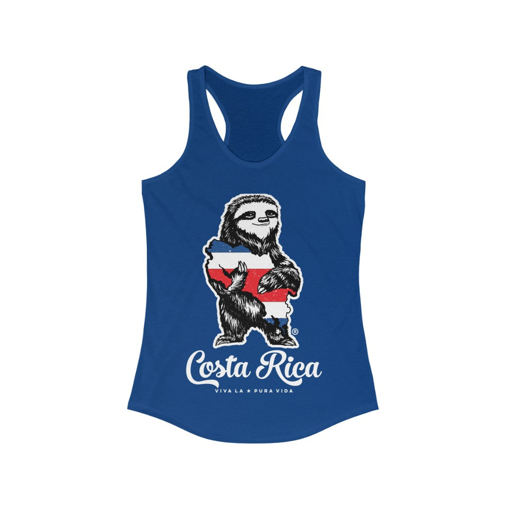 Costa Rica Sloth Women's Racerback Tank