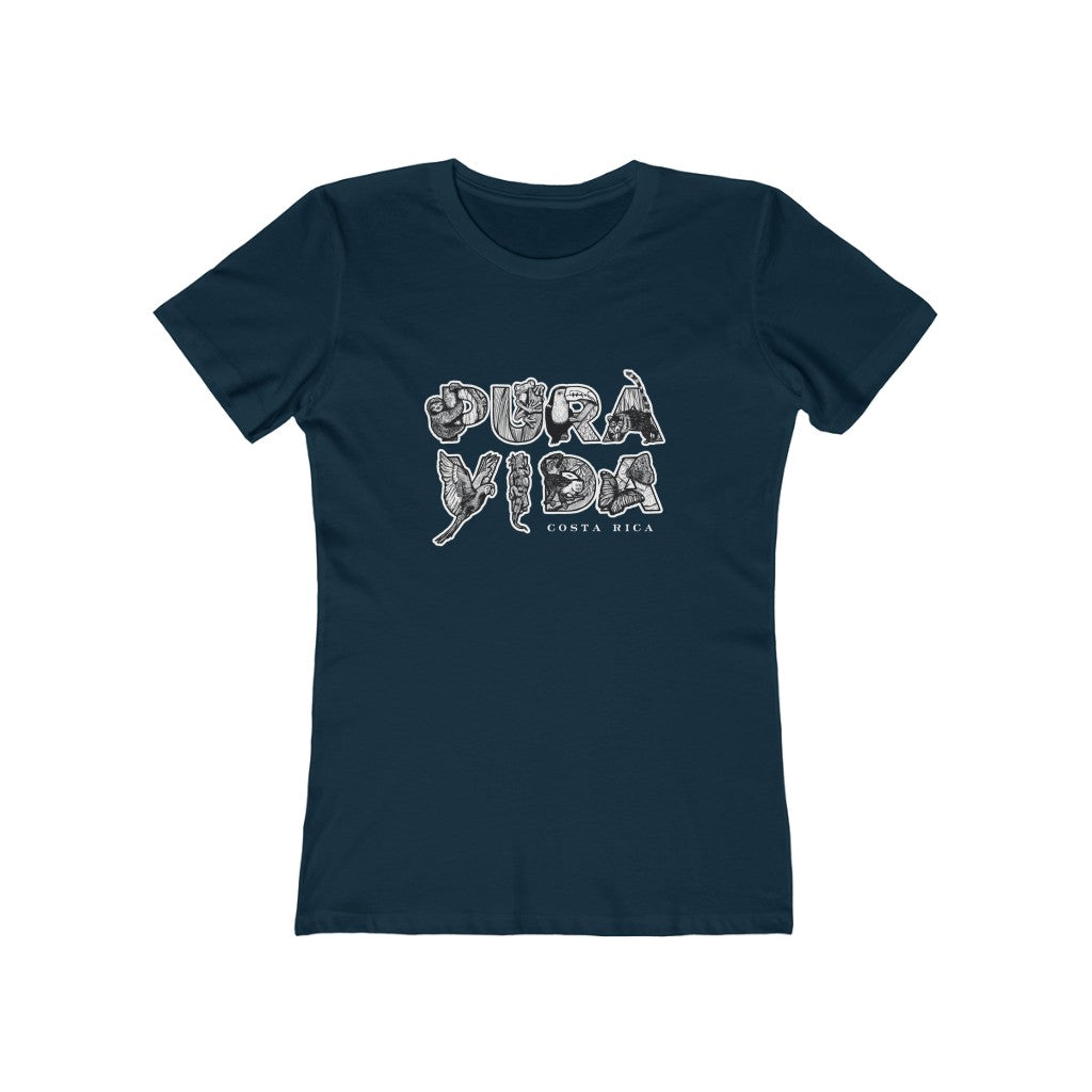 Pura Vida Animal Women's The Boyfriend Tee