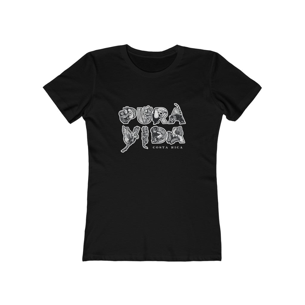 Pura Vida Animal Women's The Boyfriend Tee